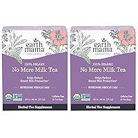 Algopix Similar Product 8 - Earth Mama No More Milk Tea  Organic