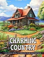 Algopix Similar Product 6 - Country Charm Coloring Book Charming