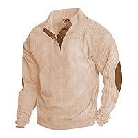 Algopix Similar Product 13 - BTLYUIOAPE Mens Fall Sweater Men Elbows