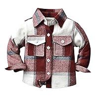 Algopix Similar Product 6 - SUERGHWAX Boys Fall Shirts Baby Girls