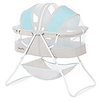 Algopix Similar Product 3 - Dream On Me Karley Bassinet in Blue 