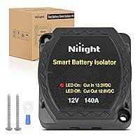 Algopix Similar Product 20 - Nilight 12V 140AMP Dual Battery Isolato