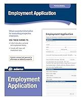 Algopix Similar Product 1 - Adams Application for Employment Forms
