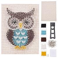 Algopix Similar Product 5 - WEBEEDY DIY String Art Kit Owl Craft