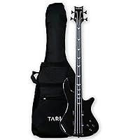 Algopix Similar Product 8 - TARIO 4 String Black Fretless Electric