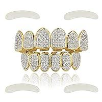 Algopix Similar Product 16 - JINAO Gold Diamond Grill for Your Teeth