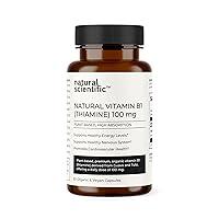 Algopix Similar Product 16 - NATURAL SCIENTIFIC Vitamin B1