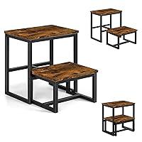 Algopix Similar Product 4 - Wooden Step Stool for Adults 3 in1 Bed