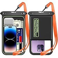 Algopix Similar Product 17 - Temdan 2 Pcs Waterproof Phone Pouch