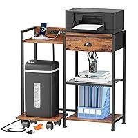 Algopix Similar Product 18 - Furologee Printer Stand with Storage