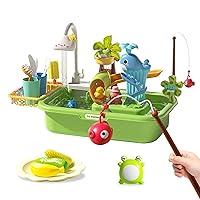 Algopix Similar Product 19 - YIYZAOF Kitchen Sink Toy with Runnig