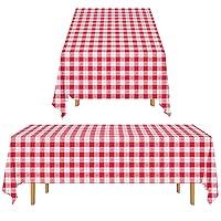 Algopix Similar Product 6 - Gatherfun 3PCS Red White Gingham