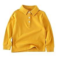 Algopix Similar Product 3 - Boys School Long Sleeve Shirt Button