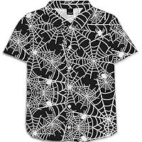 Algopix Similar Product 18 - Remimi Halloween Button Up Shirts for