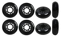 Algopix Similar Product 20 - KSS 64mm 82A Inline Skate Wheels with