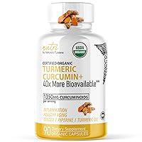 Algopix Similar Product 12 - Nutri Organic Turmeric Supplement