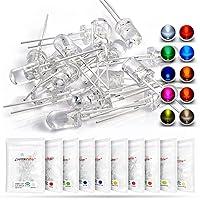 Algopix Similar Product 1 - Chanzon 100pcs 5mm LED Diode Lights