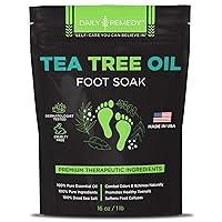 Algopix Similar Product 1 - Tea Tree Oil Foot Soak with Epsom Salt
