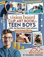 Algopix Similar Product 17 - Vision Board Clip Art Book for Teen