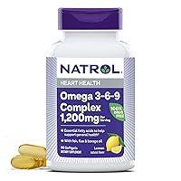 Algopix Similar Product 12 - Natrol Omega 369 Complex Softgels