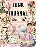 Algopix Similar Product 14 - Junk Journal Cutouts Book with Charming