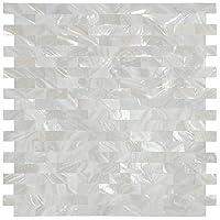 Algopix Similar Product 13 - Art3d Mother of Pearl Shell Mosaic Tile