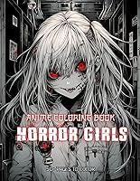 Algopix Similar Product 12 - Anime Coloring Book Horror Girls Dark