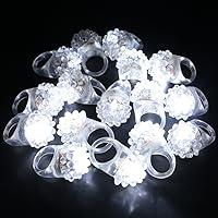 Algopix Similar Product 9 - 12 PCS Flashing LED Lights up Rings 
