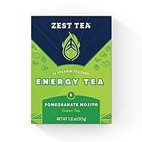 Algopix Similar Product 16 - Zest Tea Premium Energy Hot Tea High