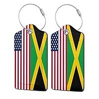 Algopix Similar Product 14 - PVTIONXIE Jamaican American Flag 2 Pack