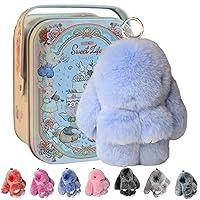 Algopix Similar Product 7 - Christmas Bunny Lulu Keychain Bunny