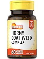 Algopix Similar Product 16 - Sundance Horny Goat Weed Complex  60