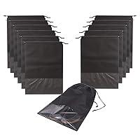 Algopix Similar Product 12 - 12PCS Travel Shoe Bags with Rope for