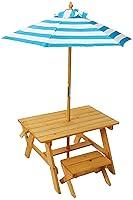 Algopix Similar Product 5 - KidKraft Outdoor Wooden Table  Bench
