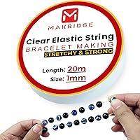 Algopix Similar Product 3 - MAKRIDGE Elastic Bracelet String Cord