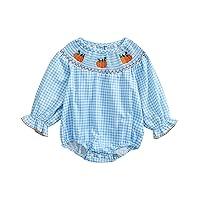 Algopix Similar Product 7 - Omkzanbi Baby Girl Halloween Pumpkin