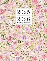 Algopix Similar Product 11 - 20252026 Monthly Planner Pink Floral