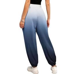 Fashion Pants for Women Casual Gradient Print Bottom