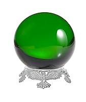 Algopix Similar Product 11 - Amlong Crystal Green Crystal Ball 50mm