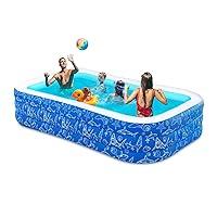 Algopix Similar Product 8 - Nattork Inflatable Pool for Kids and