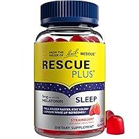Algopix Similar Product 15 - Bach RESCUE PLUS Melatonin Sleep