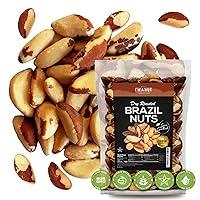 Algopix Similar Product 6 - Dry Roasted Brazil Nuts Sea Salted 32oz