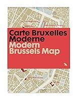 Algopix Similar Product 16 - Modern Brussels Map  Carte Bruxelles