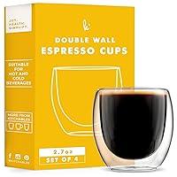 Algopix Similar Product 11 - Kitchables Espresso Cups Set of 4