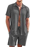 Algopix Similar Product 4 - COOFANDY Mens Matching Shirt and