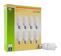 Algopix Similar Product 12 - Sylvania CFL T2 Twist Light Bulb 60W