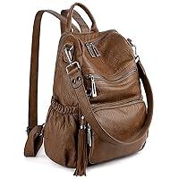 Algopix Similar Product 18 - UTO Women Backpack Purse Leather Vegan