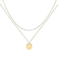 Algopix Similar Product 2 - MEVECCO Gold Layered Necklace18K Gold