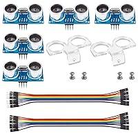 Algopix Similar Product 7 - Smraza 5pcs Ultrasonic Module HCSR04