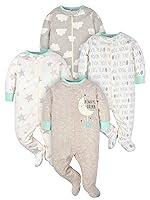 Algopix Similar Product 10 - Gerber Unisex Baby 4 Pack Sleep N Play